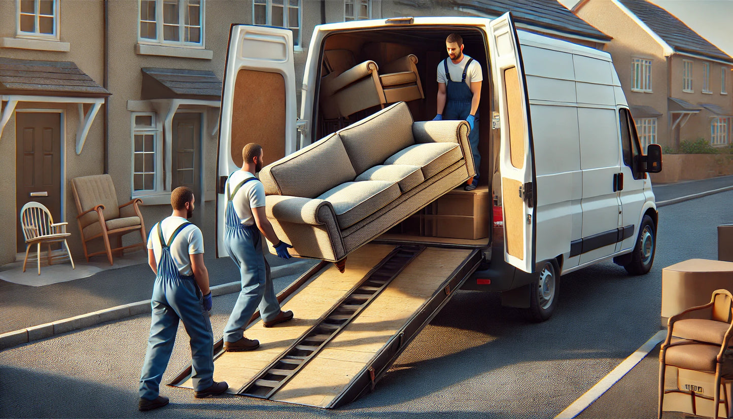Sofa and chair removal